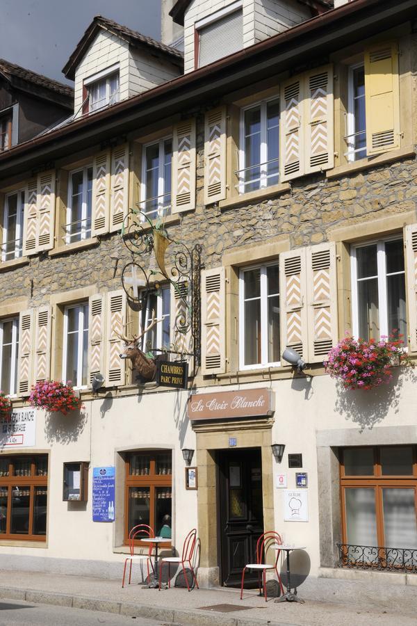 Hôtel de la Croix-Blanche Cressier Exterior foto